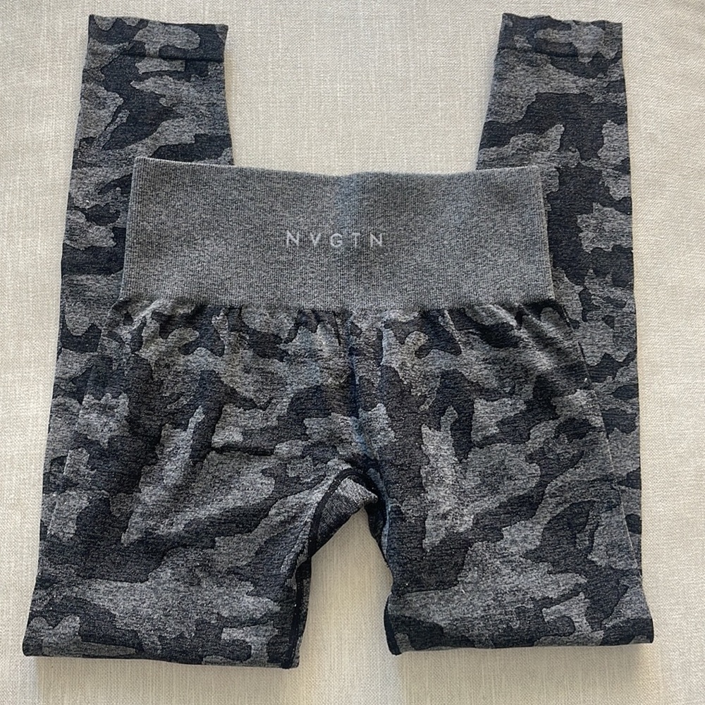 NVGTN Black Camo Seamless Leggings